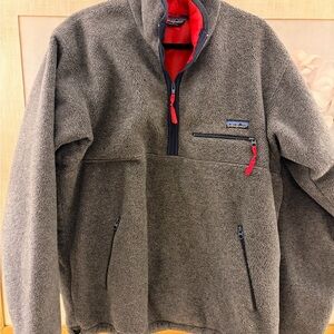 Vintage Patagonia Fully Lined Charcoal Fleece
